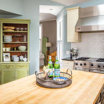 Victorian Kitchen Welcomes Height & Light