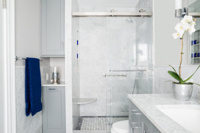 Inspiration for a bathroom remodel in New York