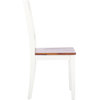 Silio Dining Chair (Set of 2) - White, Natural