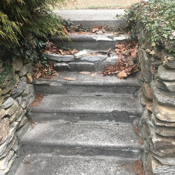 Stone steps