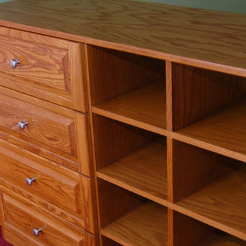 Using Our Newest Solid Ash Wood In Closets & Pantries