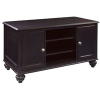 American Drew Camden-Dark 48" Entertainment Center Feet, Black