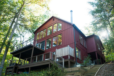 Transitional deck photo in Other