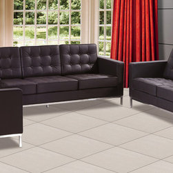 Modern Sofa Set in Brown Full Italian Leather - $2996.00 - Living Room Furniture Sets