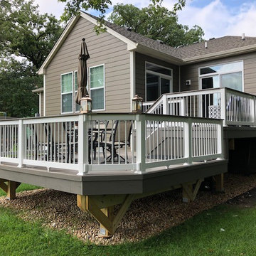 Multi-Level TimberTech Deck by Hoffman Estates, IL TimberTech Deck Builder.