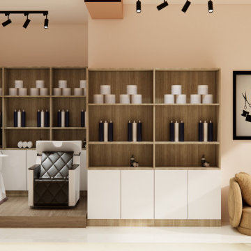 Unisex Salon Interiors