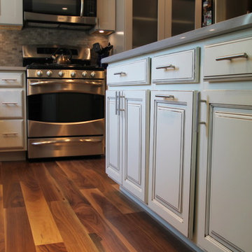 Transitional Two-Toned Kitchen Renovation