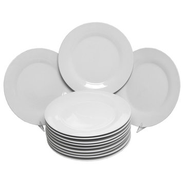 Catering Packs Round Dinner Plates, Set of 12