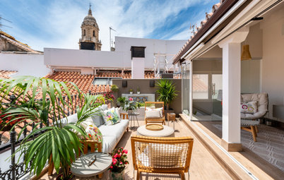 Spain Houzz: New Neutrals Fit Old Accents in a Spanish Apartment