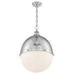 Nuvo Lighting - Nuvo Lighting 60/7050 Ronan - 1 Light Large Pendant - Ronan; 1 Light; Large Pendant Fixture; Burnished BRonan 1 Light Large  Polished Nickel Etch *UL Approved: YES Energy Star Qualified: n/a ADA Certified: n/a  *Number of Lights: Lamp: 1-*Wattage:100w A19 Medium Base bulb(s) *Bulb Included:No *Bulb Type:A19 Medium Base *Finish Type:Polished Nickel