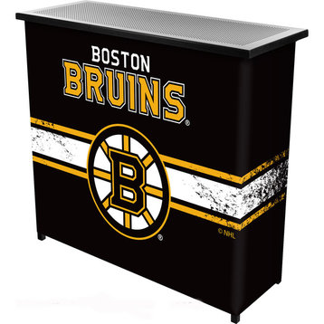 NHL Portable Bar With Case, Boston Bruins