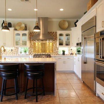 Transitional Cabinet Reface in El Dorado Hills