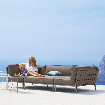 Modern Outdoor Sofa Sectional/Left Arm