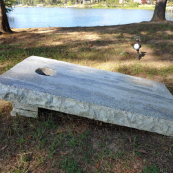 Stone Cornhole Boards - Backyard Play