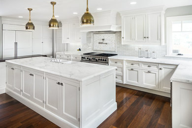 Kitchen - contemporary kitchen idea in Salt Lake City