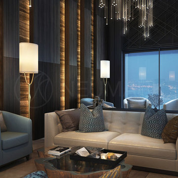 Lobby bar, "Privilege" House, St-Petersburg, Russia