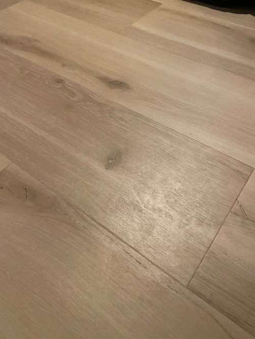 Can’t remove footprints on LVP floor