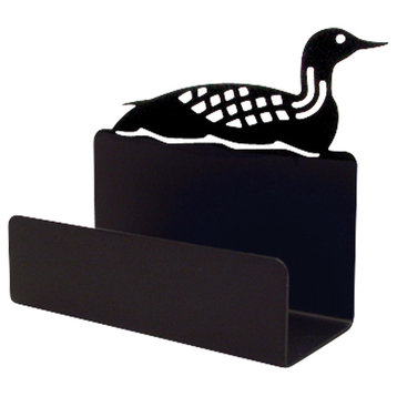 Decorative Business Card Holder, Loon