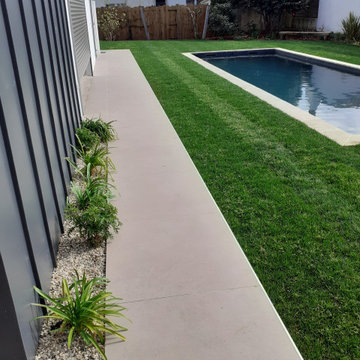 JARDIN DE VACANCE AUTOUR D'UNE PISCINE - Anglet