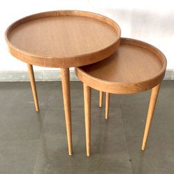 Moore Modern Nesting Cocktail Tables - Side Tables And End Tables