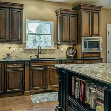 Exotic Wood Kitchen
