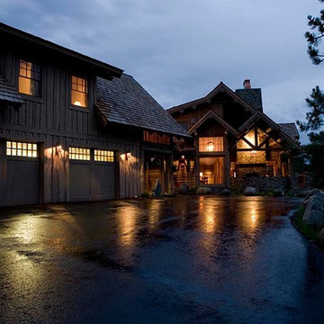 Rocky Mountain Log Homes - Relaxing Rustic Retreat
