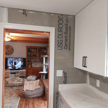 Thin Brick Kitchen Backsplash
