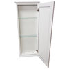 Angela On the Wall White Cabinet 19.5h x 15.5w x 8d