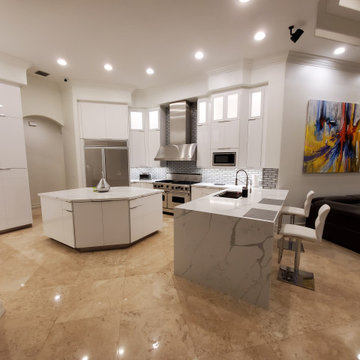 Modern Kitchen Remodel Done With Cabinet Refacing