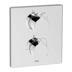 Mezclador termost&aacute;tico para ba&ntilde;o o ducha Insignia | ROCA - Shower Panels and Rails