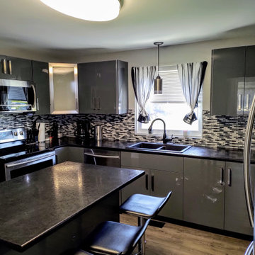 Eurostyle High Gloss Grey Acrylic