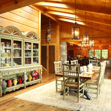 Love the China cabinet, & table set.