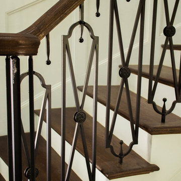 Wrought Iron Handrail System