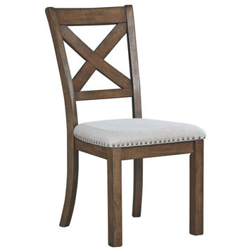 Ashley Furniture Moriville Dining Side Chair in Beige