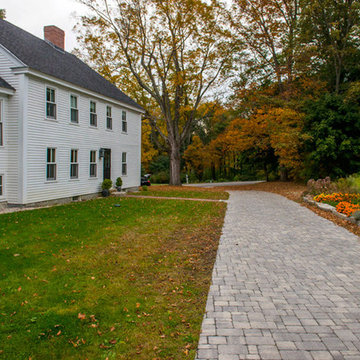 Custom Stone Wall & Lush Garden Project