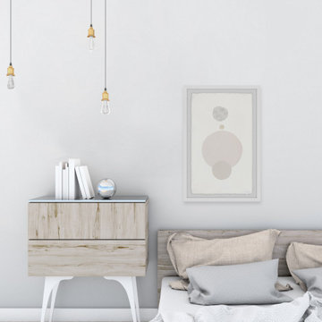 "When the Universe Align" Framed Painting Print