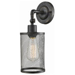 Dale Tiffany - Dale Tiffany SPW15018 Garth, 6.25" 6W 1 LED Mesh Wall Sconce, Bronze/Dark Brown - Our Garth Wall Sconce features vintage style, matcGarth 6.25 Inch 6W 1 Antique Bronze Mesh  *UL Approved: YES Energy Star Qualified: n/a ADA Certified: n/a  *Number of Lights: 1-*Wattage:6w E26 Medium Base LED bulb(s) *Bulb Included:Yes *Bulb Type:E26 Medium Base LED *Finish Type:Antique Bronze