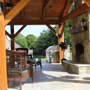 POST AND BEAM PAVILION