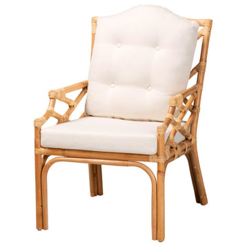 Aiszh California Coastal Rattan Arm Chair
