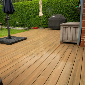 Unique Deck Replacement Using Innovative Tanzite Stone