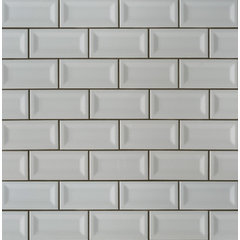 Paris Gray Beveled 4x4 Mirror Tile