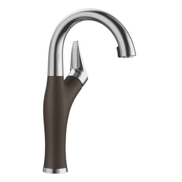 Blanco Artona Bar 1.5 GPM in PVD Steel/Cafe