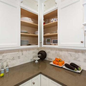 Traditional White Kitchen Remodel