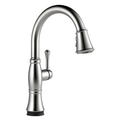 Delta Cassidy Single Handle Pull-Down Kitchen Faucet with Touch2O&reg; Technology - Kitchen Faucets