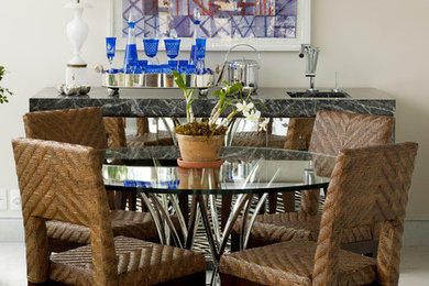 Eclectic dining room photo in Other
