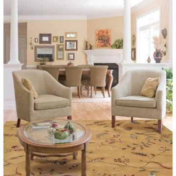 Julian Gold Wool Rug
