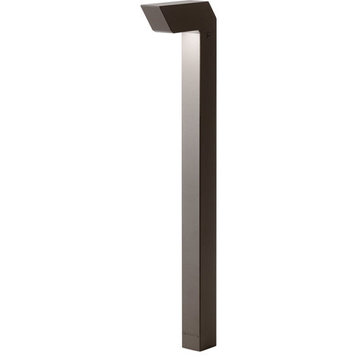 Right Angle Path Light, Textured Architectural Bronze