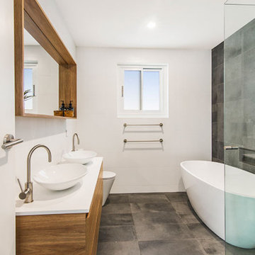 Chifley connections with garden and light completed