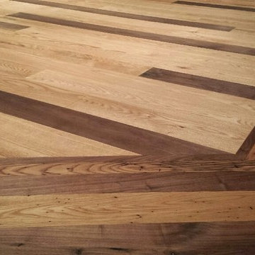 Custom Multi Species In-layed Hardwood Floor