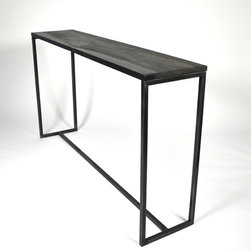Live Edge Resin Console - Furniture